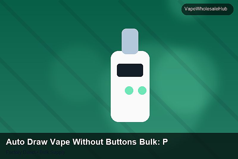 Auto Draw Vape Without Buttons Bulk โ Auto Draw Vape Without Buttons Bulk: Private Label Options | 2026 Edition photo 2