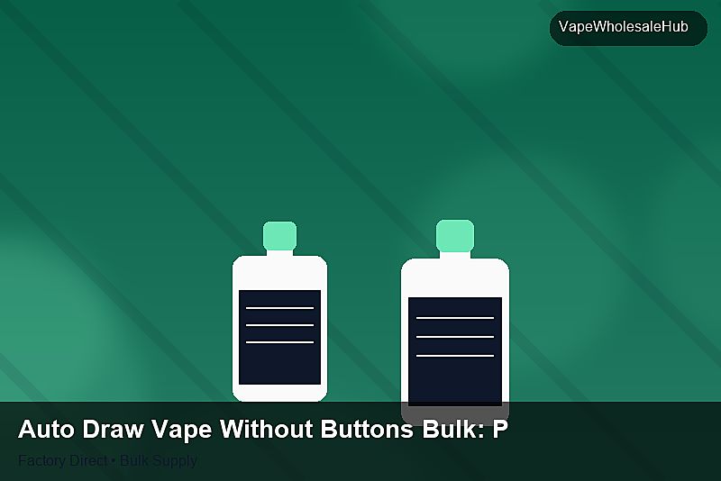 Auto Draw Vape Without Buttons Bulk — Auto Draw Vape Without Buttons Bulk: Procurement Checklist | 2026 Edition photo 2